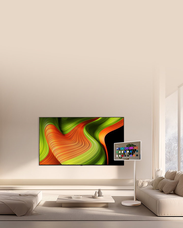 올레드+스탠바이미 이미지