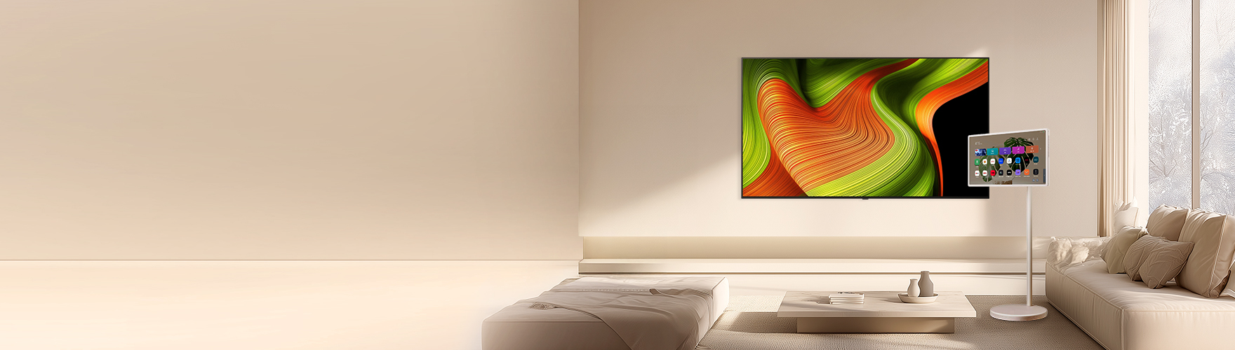 올레드+스탠바이미 이미지