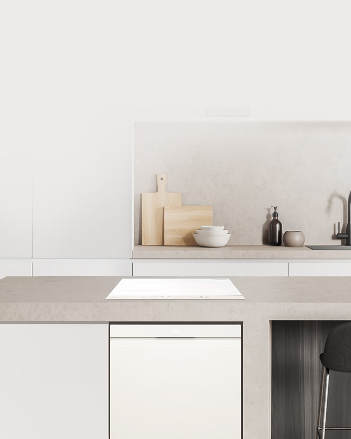 쿠킹패키지(식기세척기, 광파오븐, 인덕션이 모여있는 이미지)