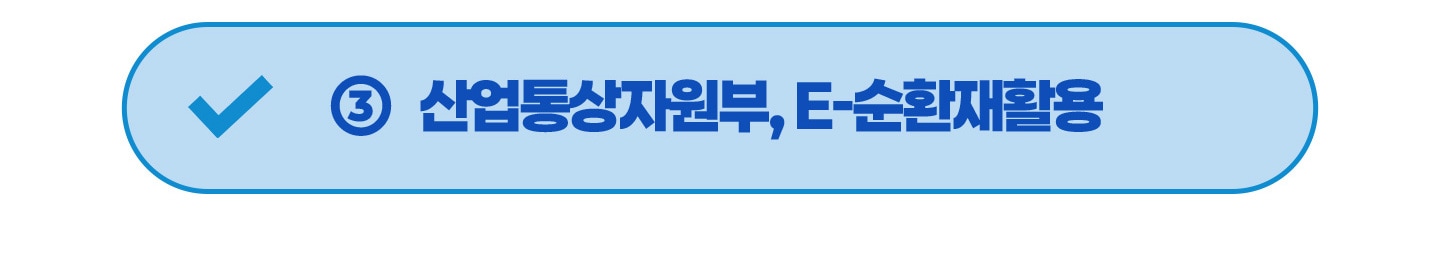 3번 산업통상자원부, E-순환재활용